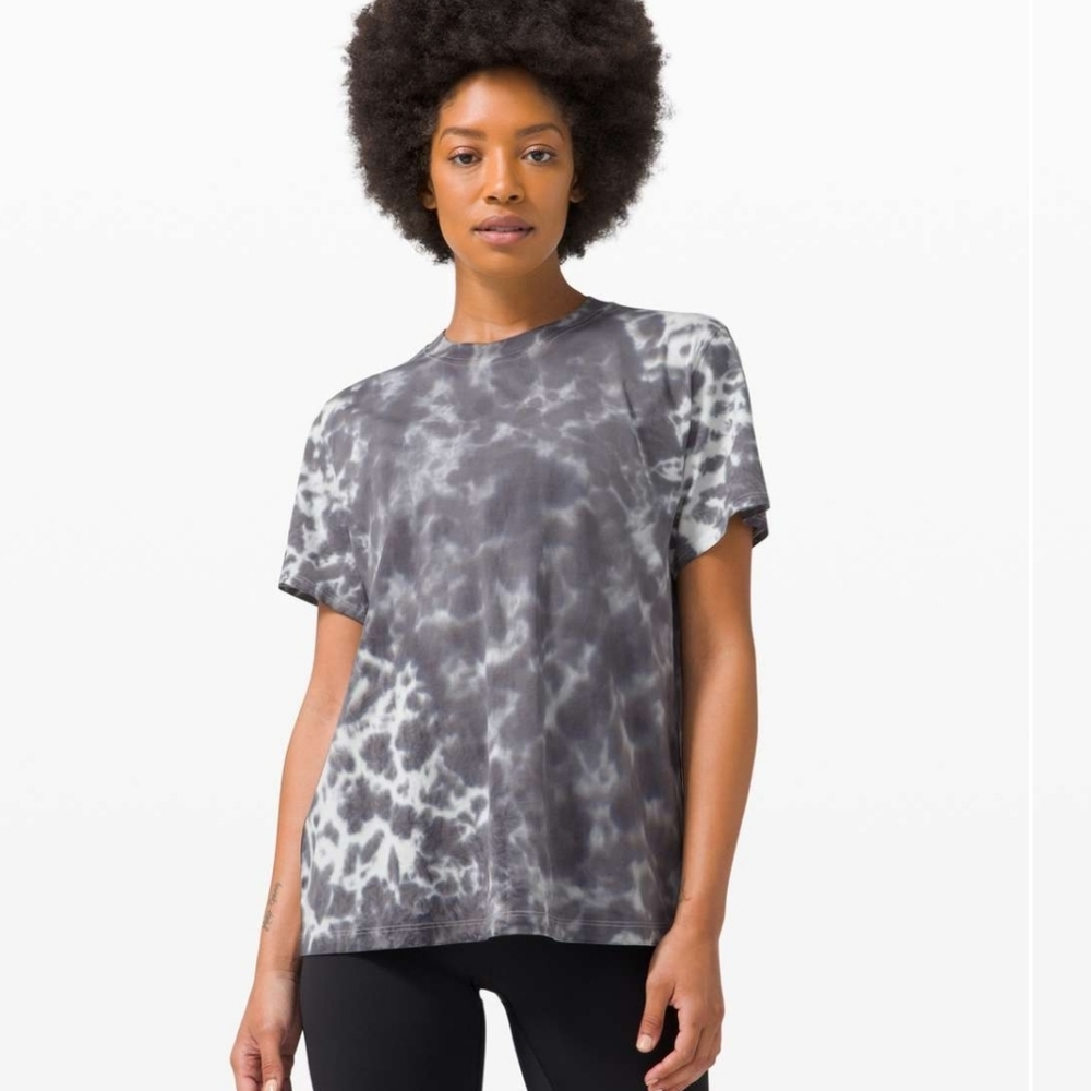 Lululemon All Yours Tee Tie Dye